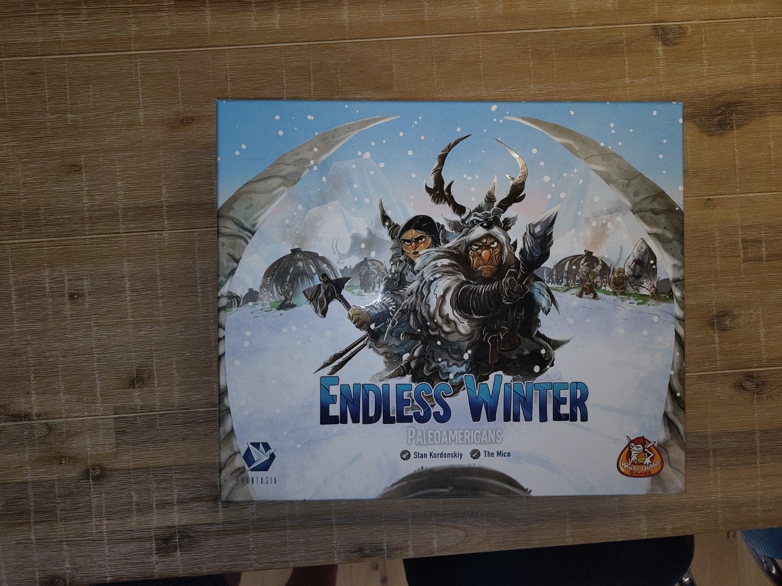 Endless Winter: Paleoamericans Bordspel [NL], Hobby en Vrije tijd, Gezelschapsspellen | Bordspellen, Een of twee spelers, Ophalen of Verzenden