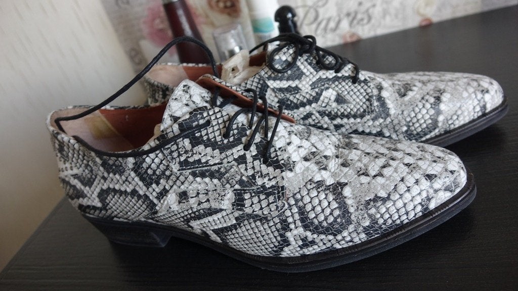 nieuwe MJUS schoenen echt leer, Schoenen met lage hakken, Verzenden, Nieuw, Grijs