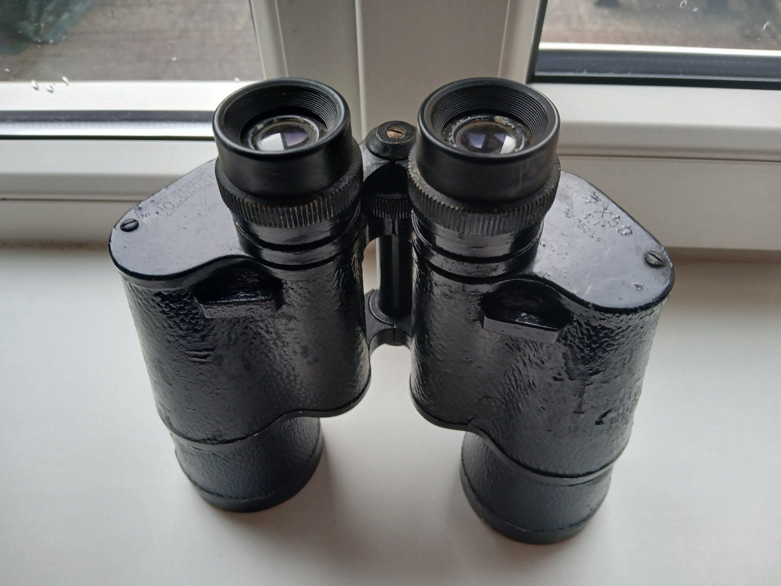 Verrekijker metaal + etui, Audio, Tv en Foto, Optische apparatuur | Verrekijkers, Ophalen, Gebruikt, Overige typen