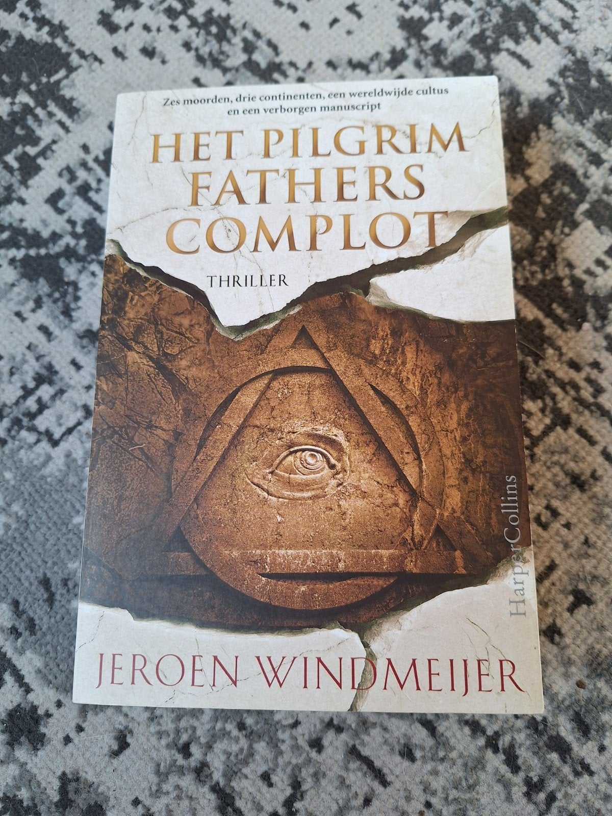 Jeroen Windmeijer - Het Pilgrim Fathers complot, Boeken, Thrillers, Ophalen of Verzenden, Zo goed als nieuw, Jeroen Windmeijer