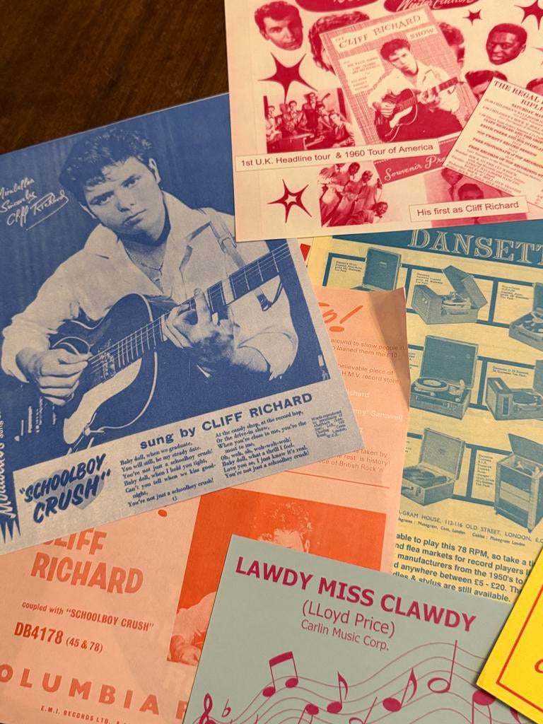 Cliff Richard - Lawdy Miss Clawdy - NIEUW 78 toeren, 10”, 10 inch, Voor 1960, Ophalen of Verzenden, Zo goed als nieuw