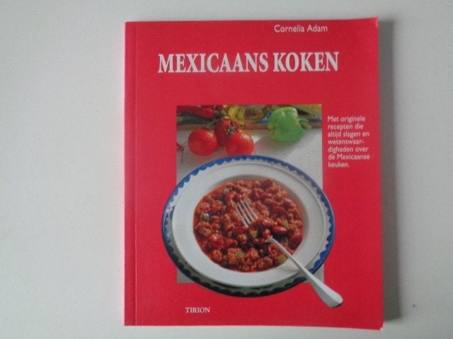 G-2895-6-2 : Kookboek : Mexicaans koken - C. Adam, Ophalen of Verzenden, Zo goed als nieuw, Azië en Oosters