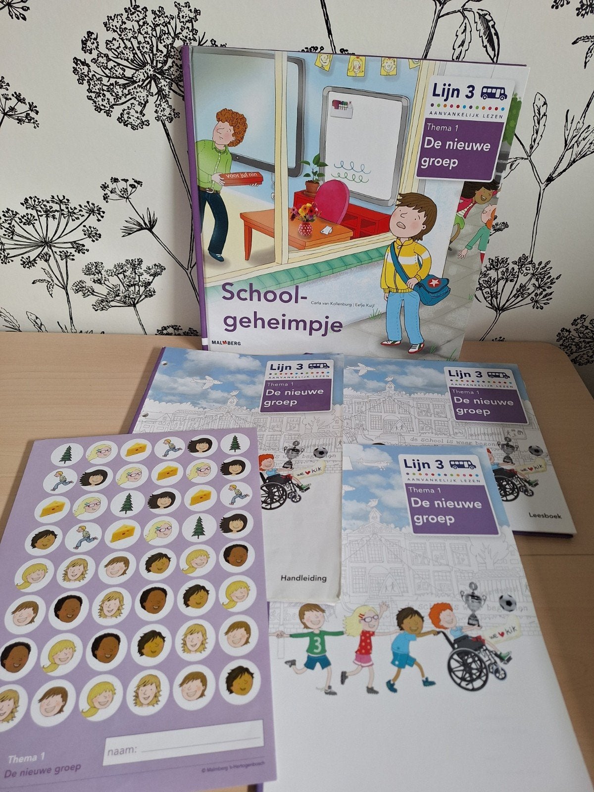 groep 3, Lijn 3, thema 1, compleet set, De nieuwe groep, Ophalen of Verzenden, Nieuw, Overige niveaus, Nederlands