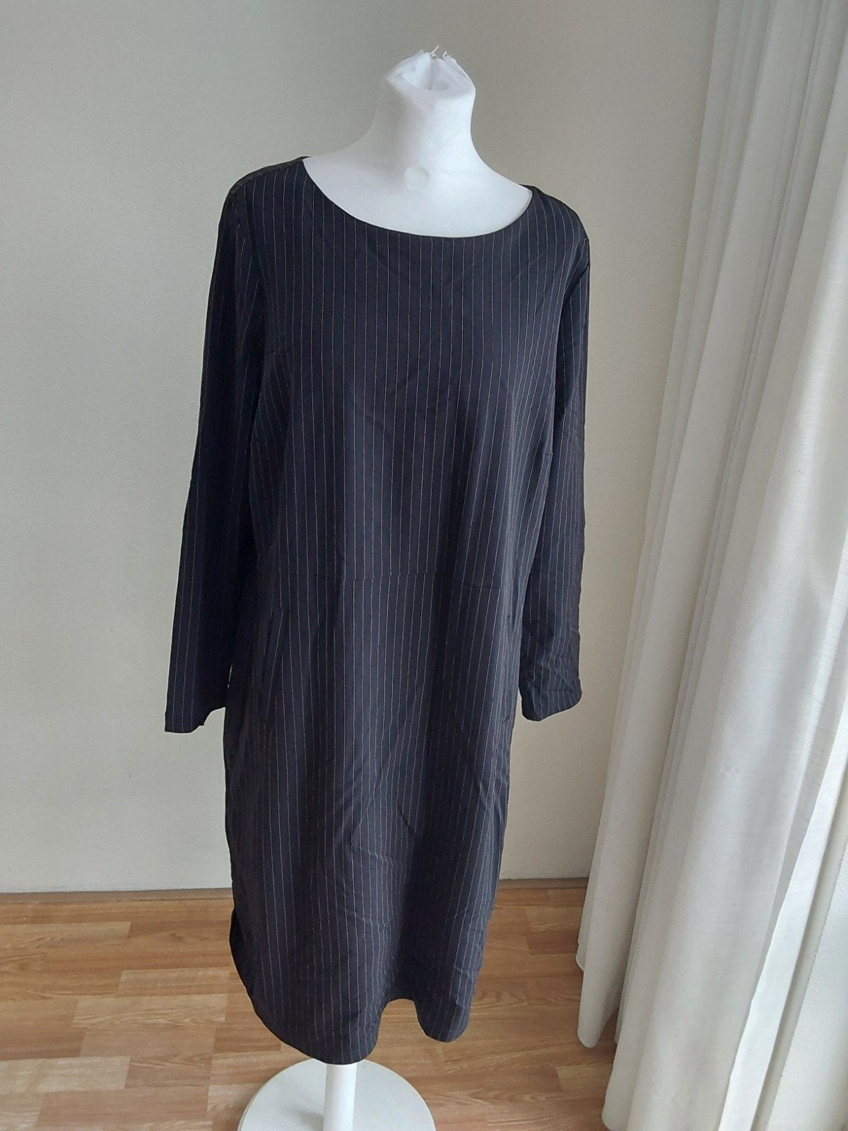Prachtige jurk van &Co Woman maat XXL, okselm 59cm, travels, &Co Woman, Ophalen of Verzenden, Zo goed als nieuw, Zwart