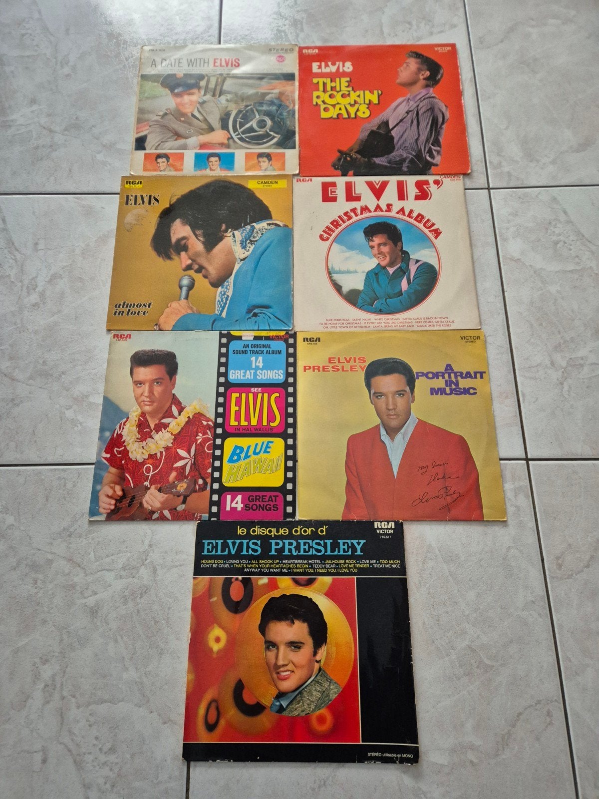 lp elvis presley, Ophalen of Verzenden, Gebruikt, LP