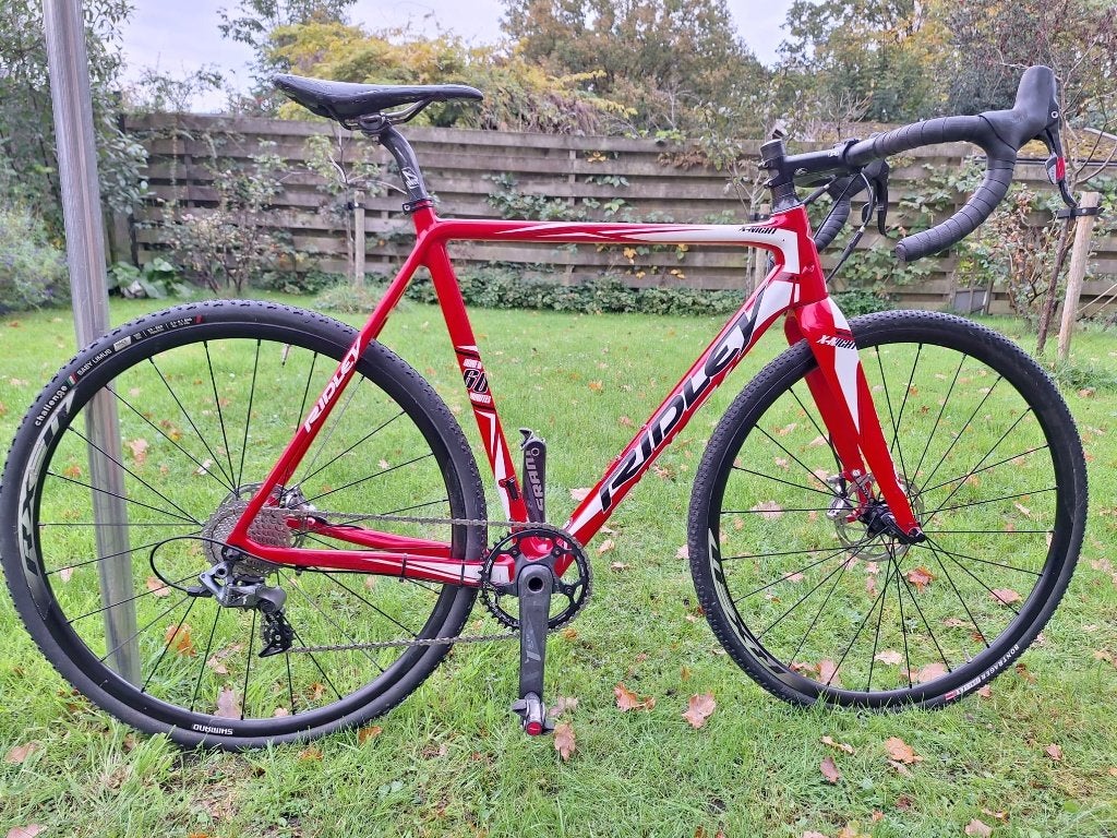 Ridley X-Night (cross/veld/gravelfiets) – Maat 54 – Sram Red, Gebruikt, 10 tot 15 versnellingen, Schijfrem, 53 tot 57 cm