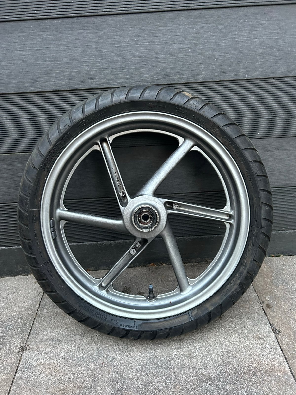Honda CB500 1996 voorwiel - Band aan vervanging toe, Ophalen, Gebruikt