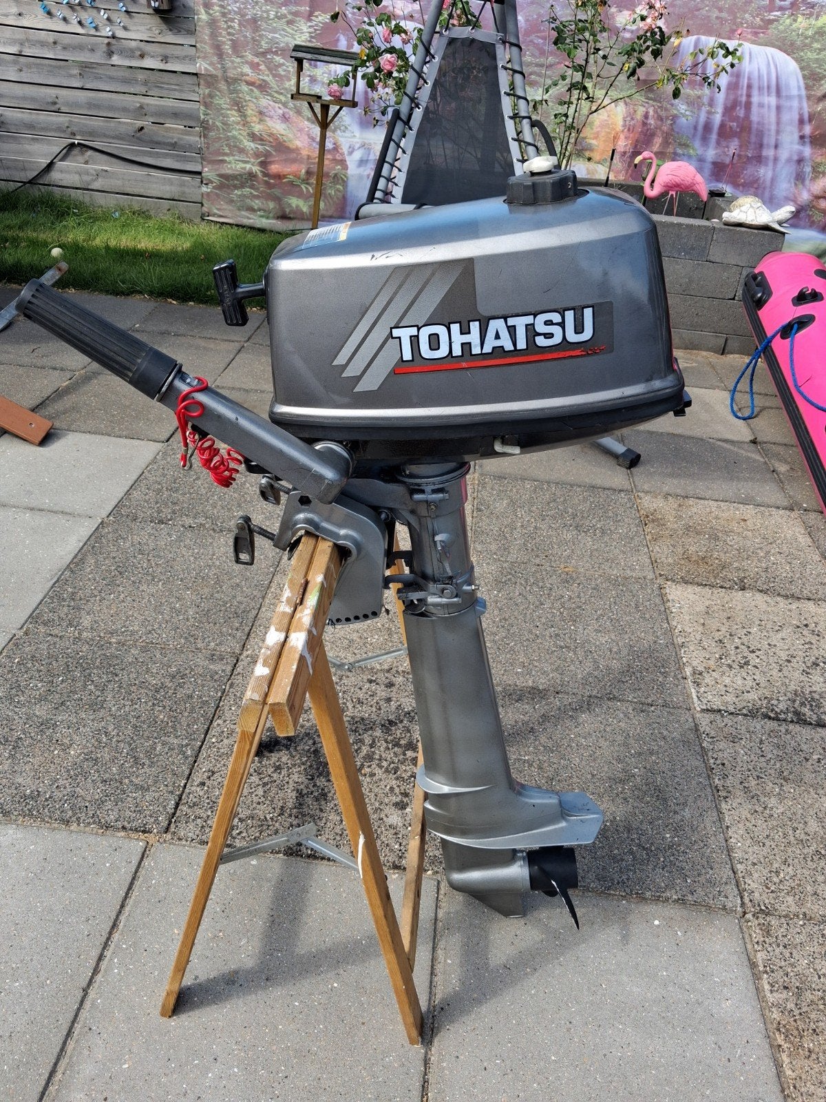 Tohatsu 5pk langstaart buitenboordmotor, Watersport en Boten, Ophalen