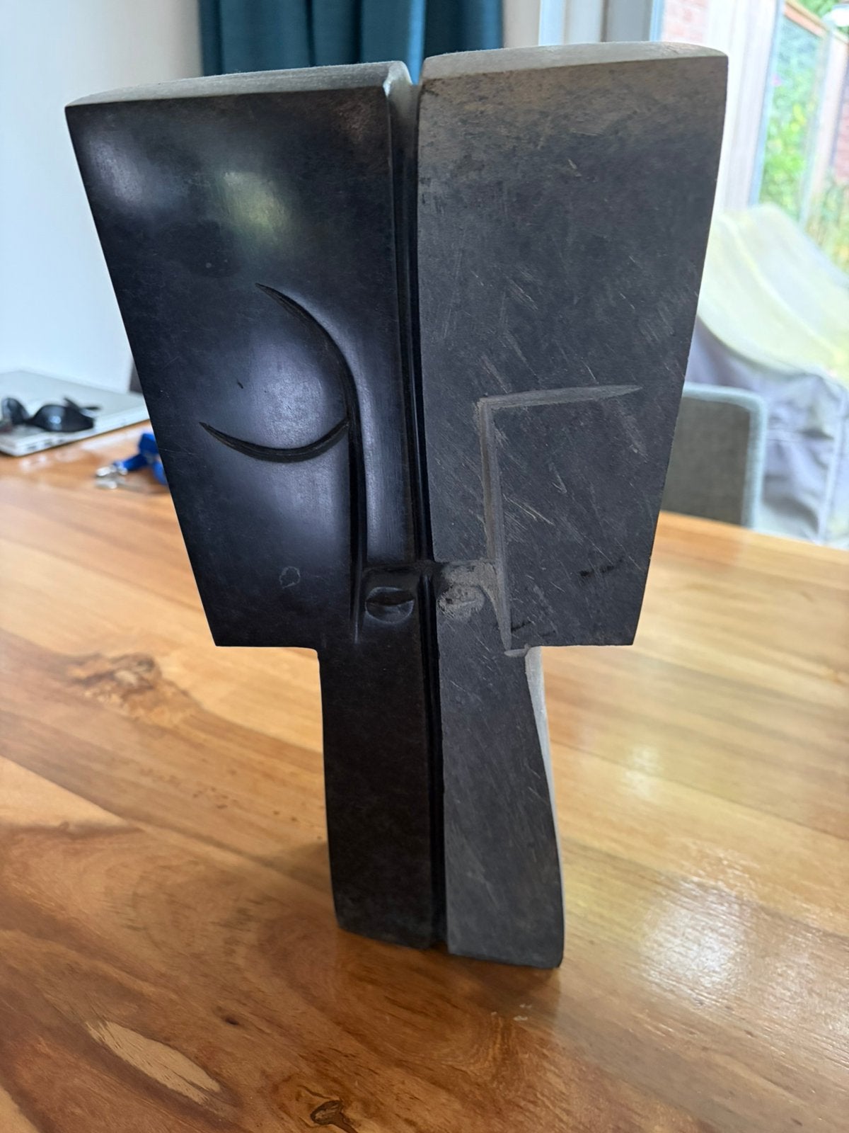 Afrikaans beeld, Ophalen, Overige onderwerpen, Handgemaakt, 20 - 50 cm