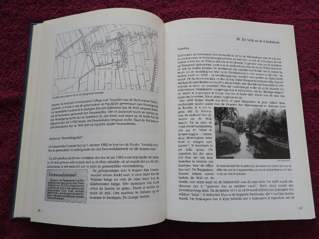 Skiednis fan Feanwâlden, de Wâl en Kûkherne - Veenwouden, Ophalen of Verzenden, Zo goed als nieuw