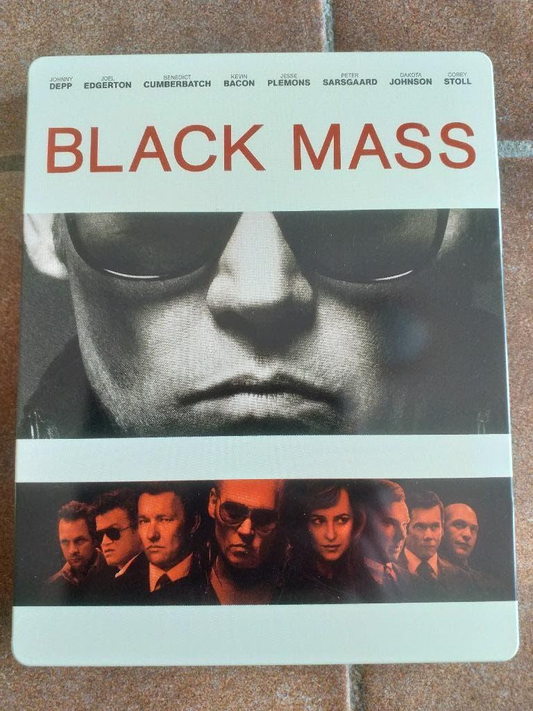 Black Mass Bluray Steelbook, Ophalen of Verzenden, Zo goed als nieuw, Actie