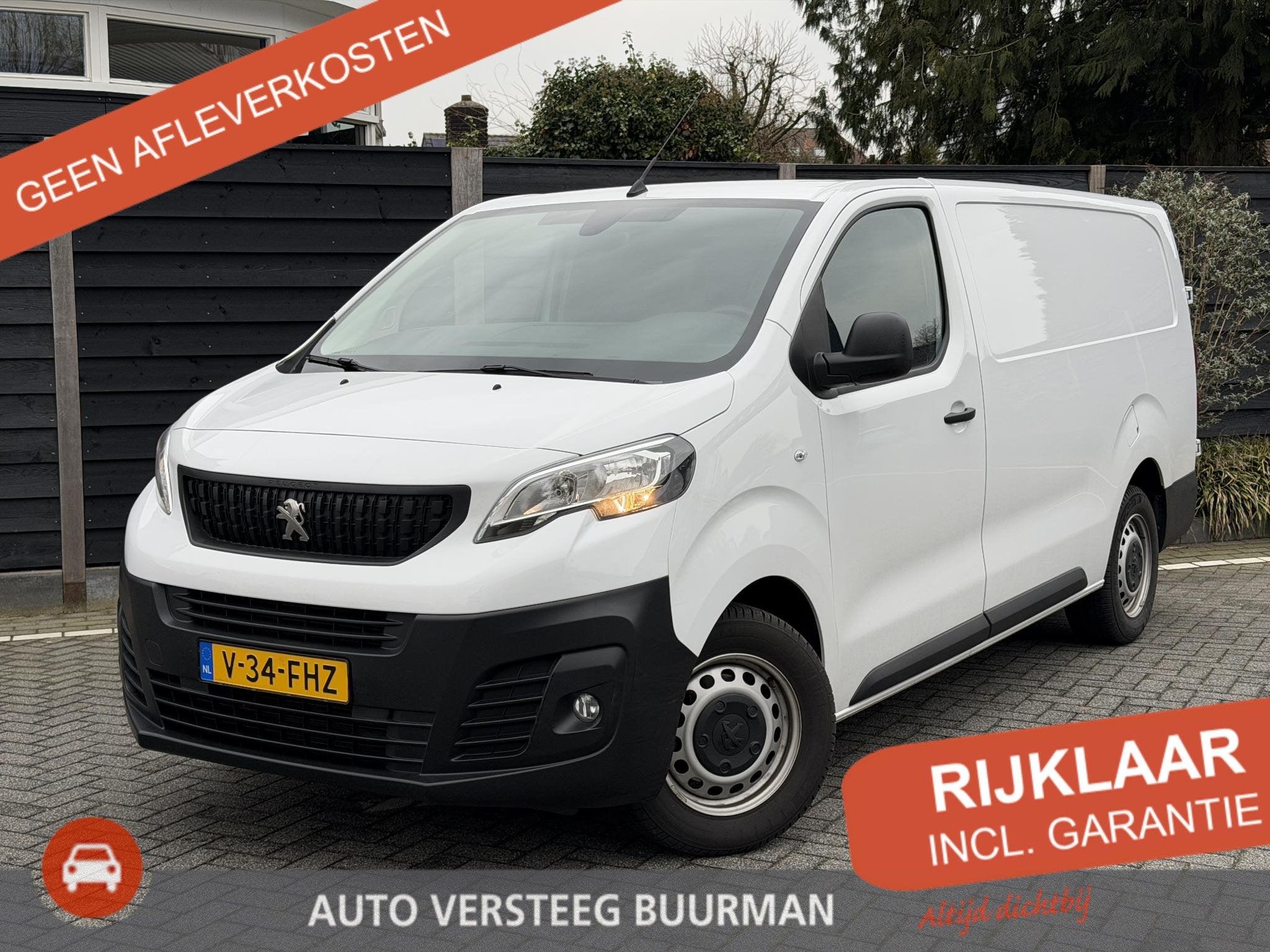 Peugeot Expert 1.5 BlueHDI 100PK S&S L3 Navigatie, Achteruit, Auto's, Voorwielaandrijving, 12 maanden, Euro 6, 4 cilinders