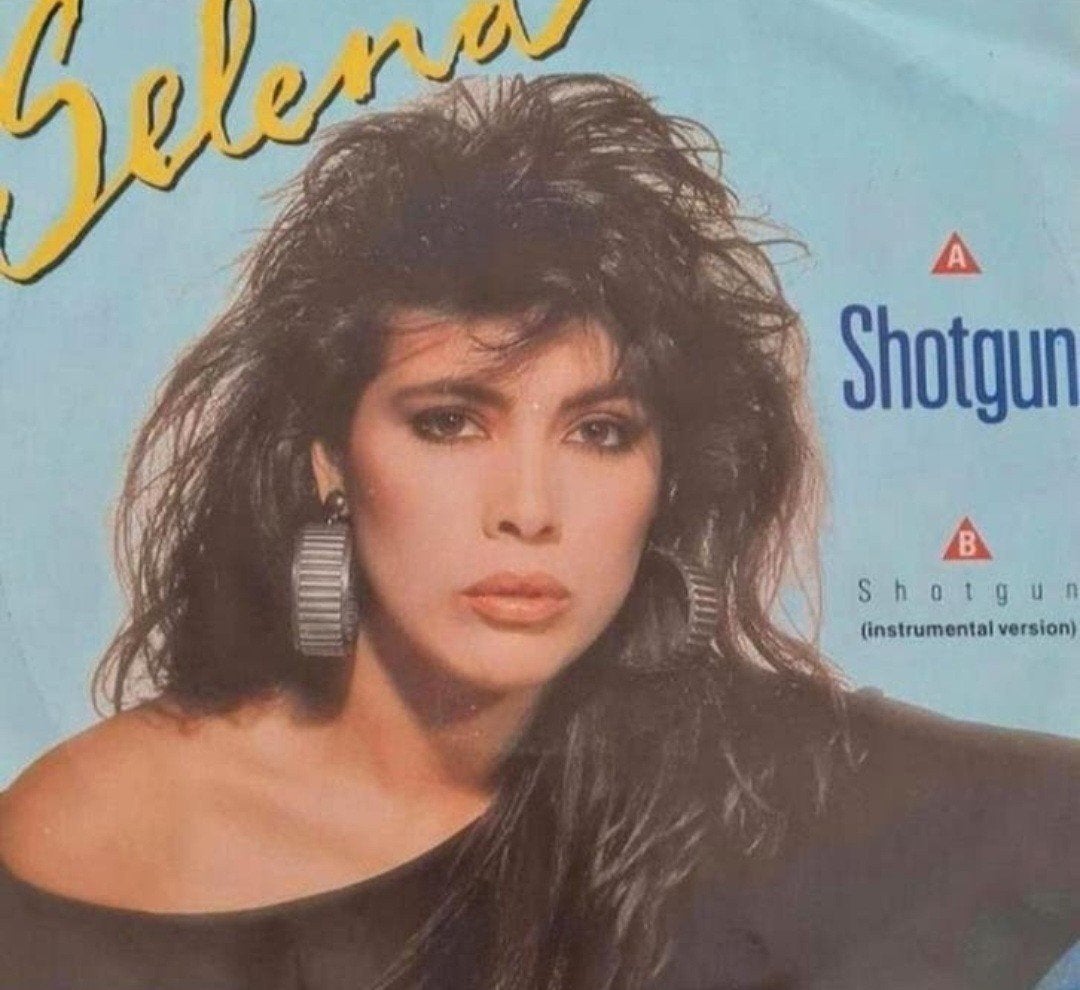 SELENA - SHOTGUN (HOES BESCHADIGD), Ophalen of Verzenden, Gebruikt, Pop