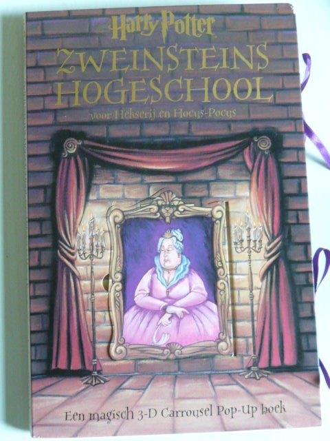 erg GROOT Harry Potter Zweinsteins Hogeschool 3D Pop-Up Boek, Boeken