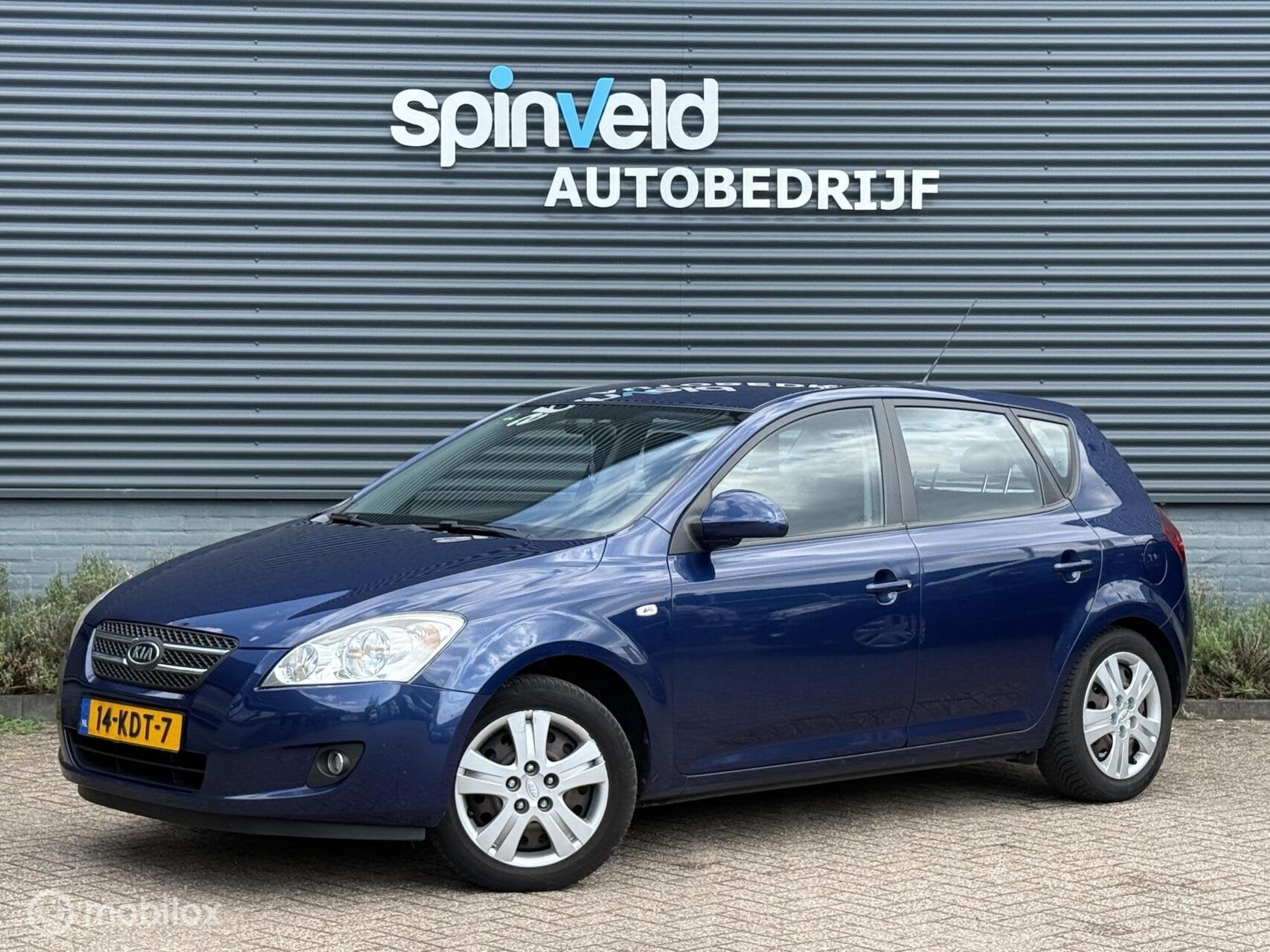 Kia cee'd Sporty Wagon 1.6 CVVT X-ecutive - Airco - Trekhaak, Auto's, 15 km/l, 1591 cc, 4 cilinders, Blauw