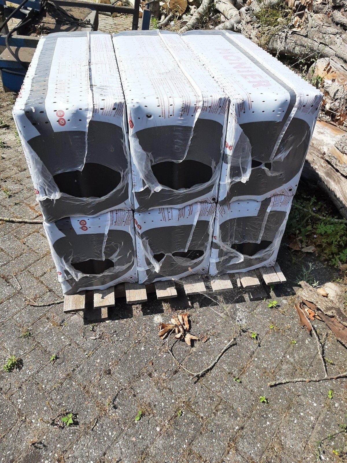 Dakpannen, Ophalen, Steen of Klei, Zwart, Nieuw