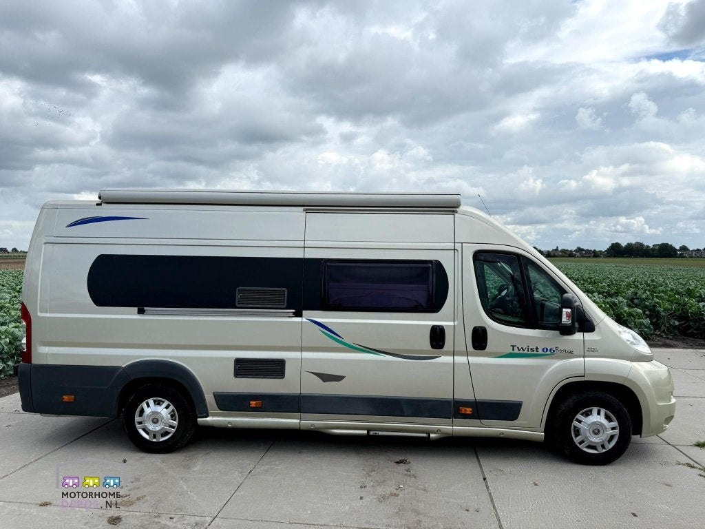 Chausson, Buscamper of Camperbus, Ringverwarming, Fiat, Tot en met 2