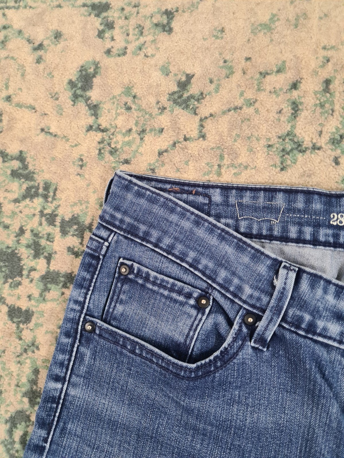 Levi's denim curve classic rise slim W28 L28 WMN Tulsi2828, Blauw, Ophalen of Verzenden, Zo goed als nieuw, W28 - W29 (confectie 36)