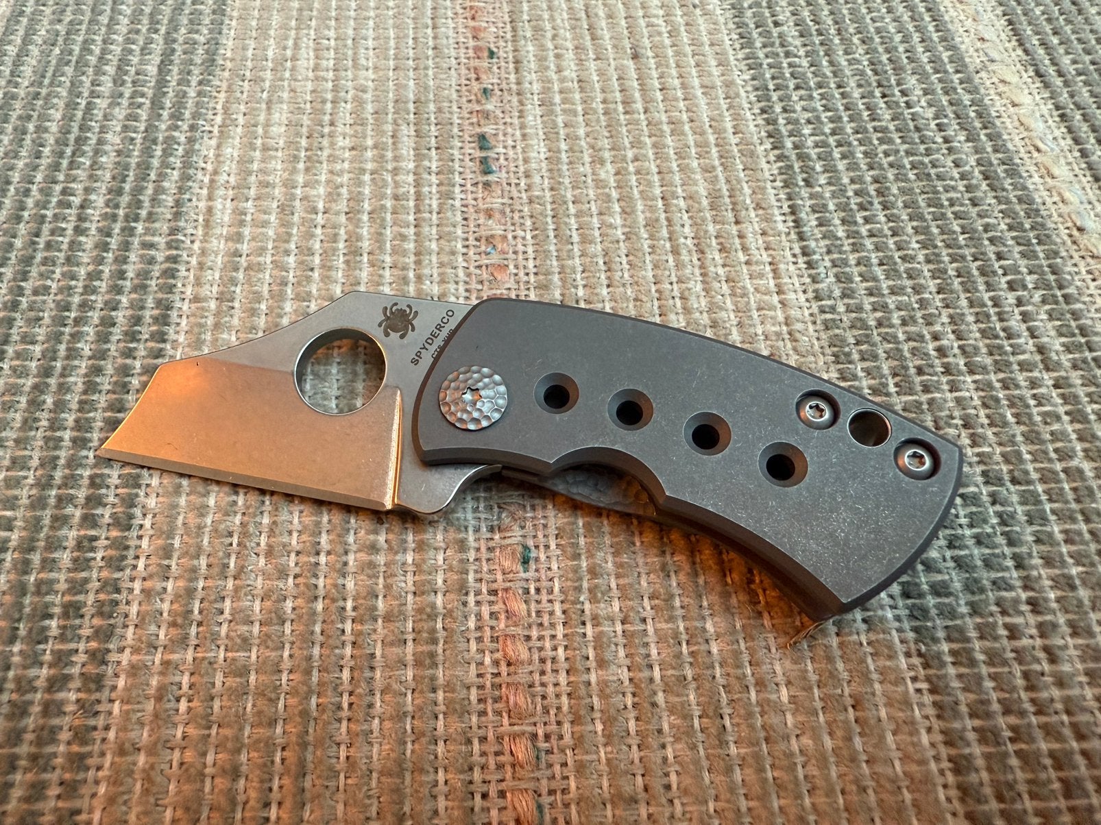 Nieuw Spyderco McBee C236TIP Jonathan McNees Design Zakmes, Ophalen of Verzenden, Nieuw