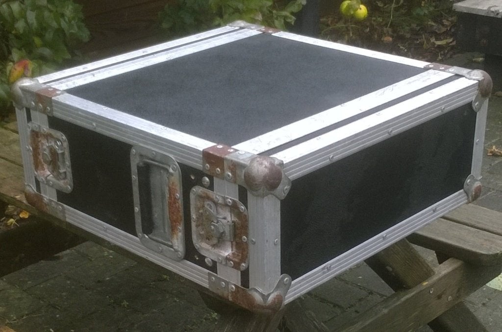 Flightcase 19 inch 4HE (18 cm) dubbel deur, Muziek en Instrumenten, Behuizingen en Koffers, Gebruikt, Nb, Nb, Nb