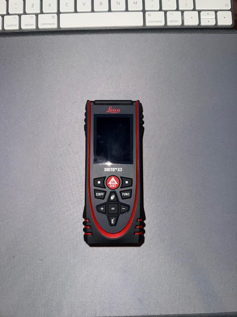 Leica DISTO X3 laser afstandsmeter – zo goed als nieuw, Ophalen, Nieuw, Afstand