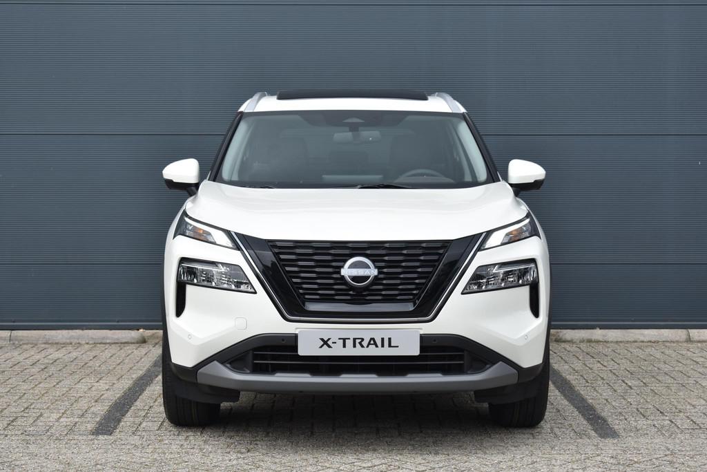 Nissan X-Trail 1.5 e-4orce N-Connecta 4WD 7 Persoons. 214PK, Auto's, Nissan, 2 kWh, Adaptive Cruise Control, Origineel Nederlands