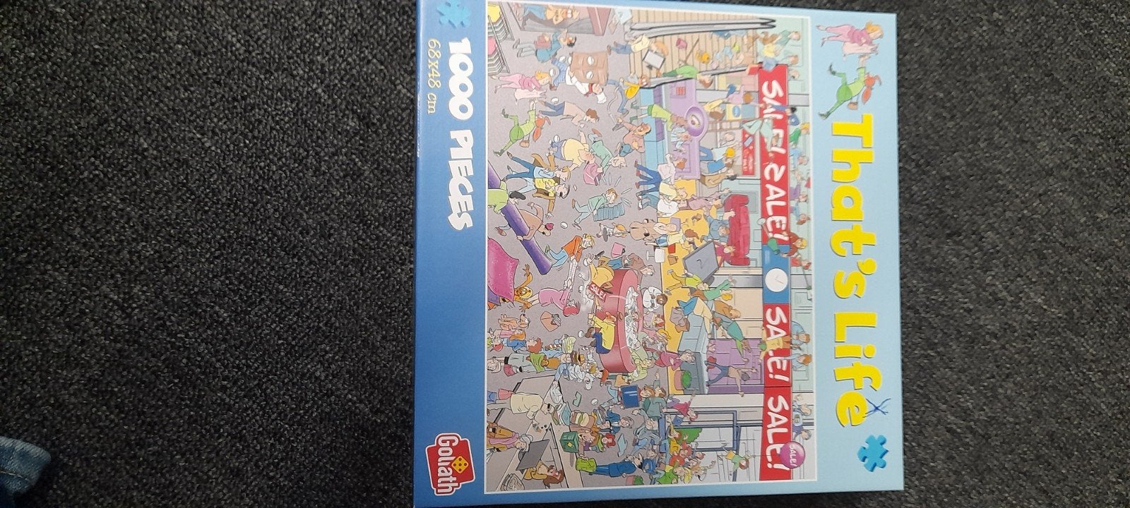 That's Life 1000 stukjes puzzel van Goliath, Een of twee spelers, Ophalen, Zo goed als nieuw, Goliath