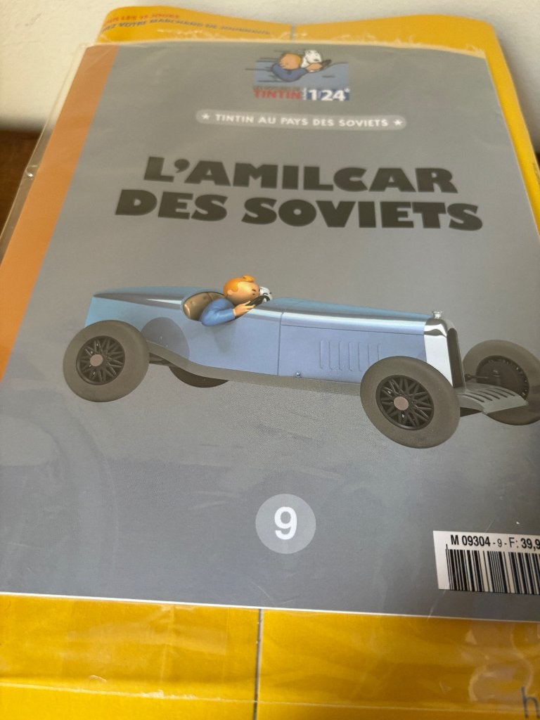 Kuifje, TinTin. auto 1/24  Sovjet-Unie, Ophalen of Verzenden, Nieuw