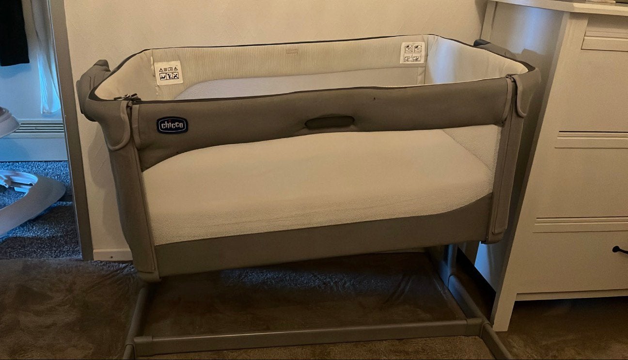 Chicco co sleeper, Ophalen of Verzenden, Zo goed als nieuw, Minder dan 140 cm, Matras