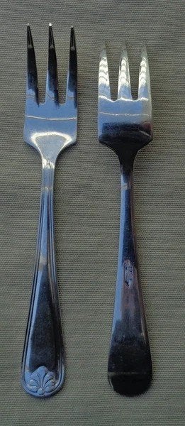 SOLA EXCLUSIVE 4x taartvorkjes 12cm set gebaksvorkjes, Verzenden