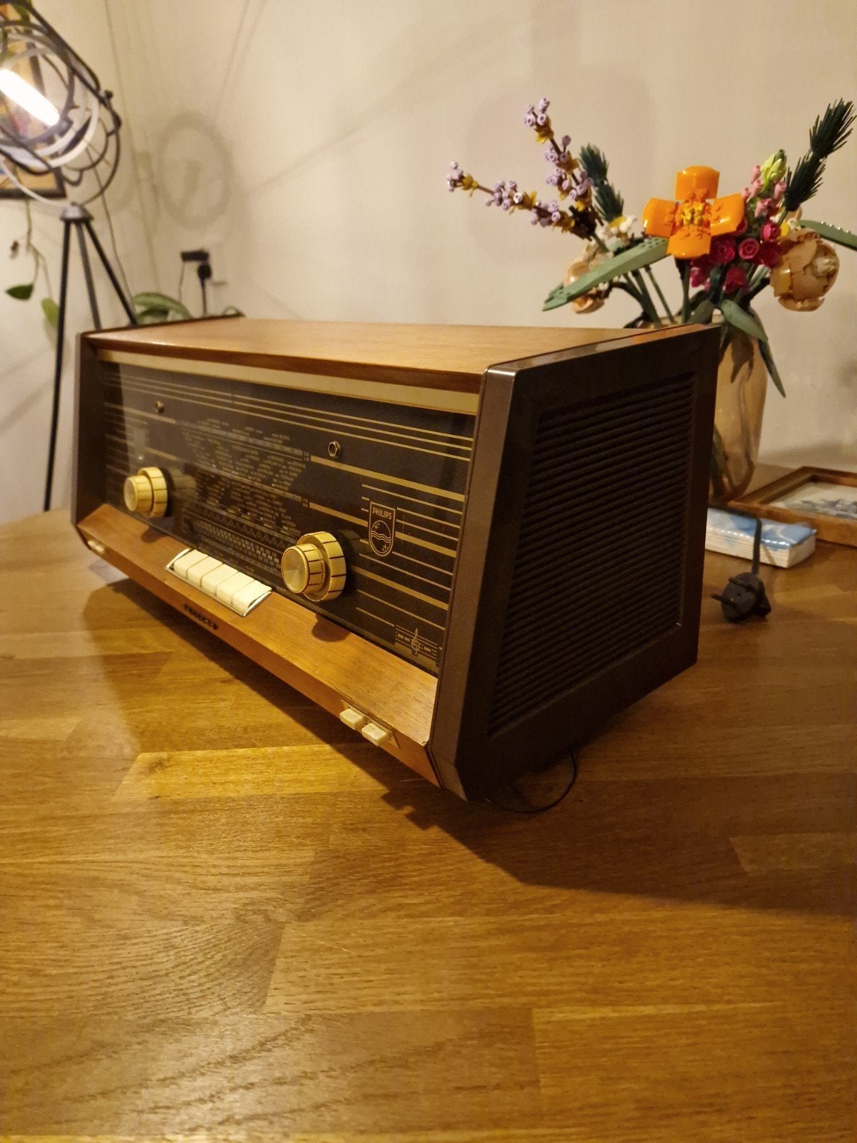 philips b4x23a buizen radio 1960, Audio, Tv en Foto, Radio's, Ophalen of Verzenden