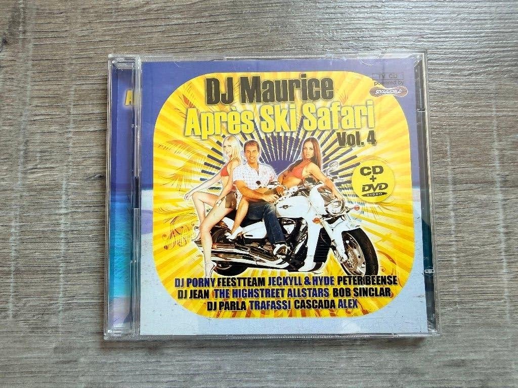 CD + DVD DJ Maurice - Apres Ski Safari, Ophalen of Verzenden, Zo goed als nieuw