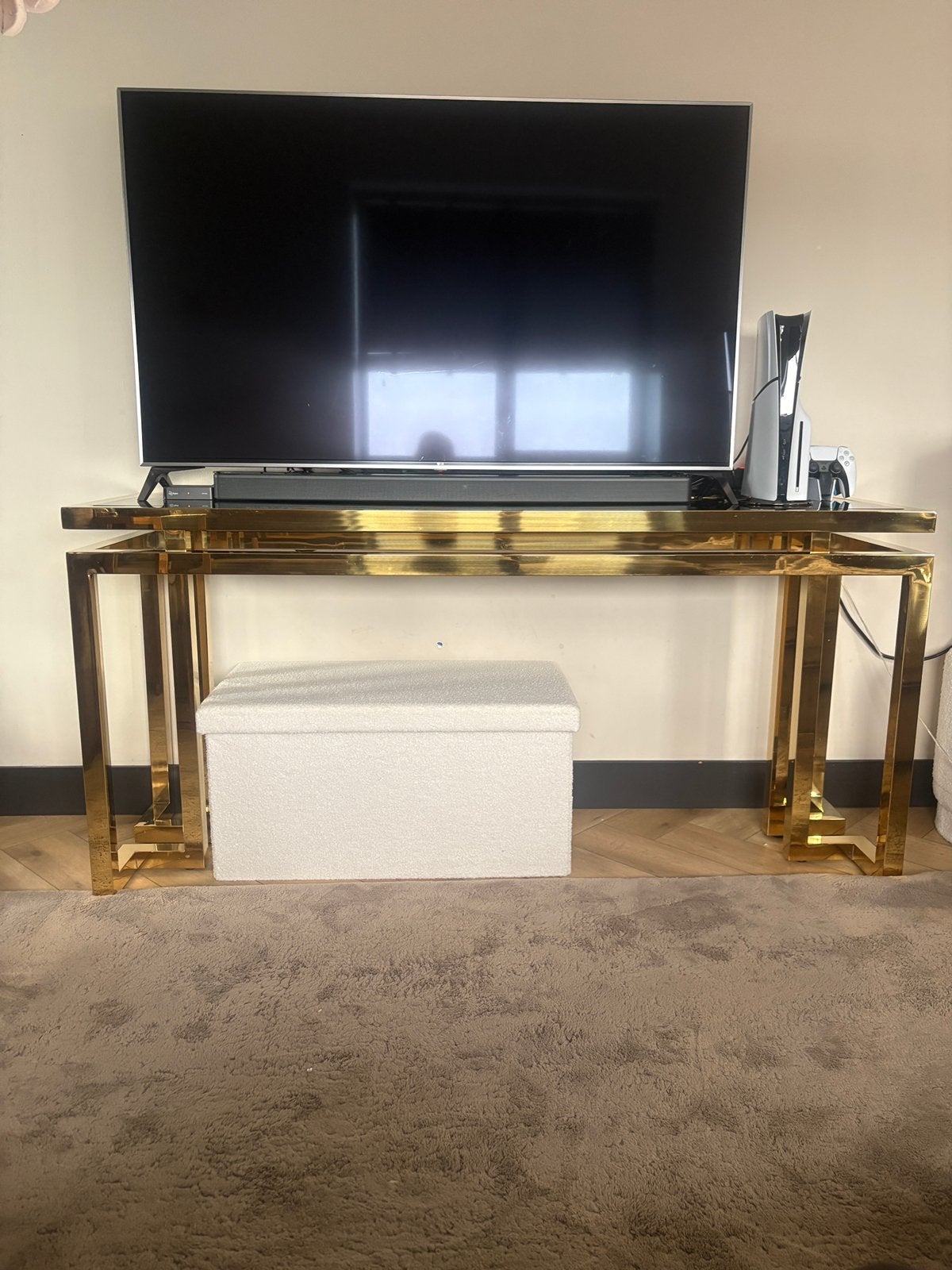 Eichholtz sidetable, Ophalen, Gebruikt, 75 cm of meer, 60 cm of meer