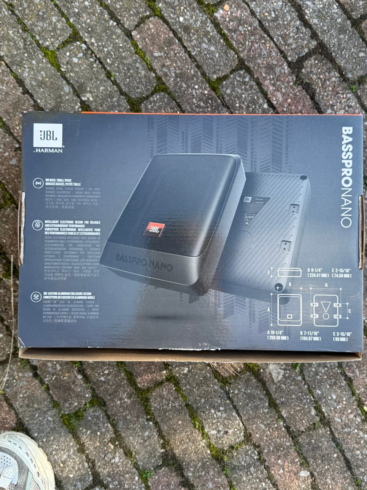 Jbl bass pro nano underseat subwoofer, Ophalen of Verzenden, Zo goed als nieuw