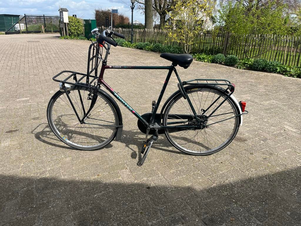 Fiets met voordrager, Overige merken, Terugtraprem, Ophalen of Verzenden, 53 tot 56 cm