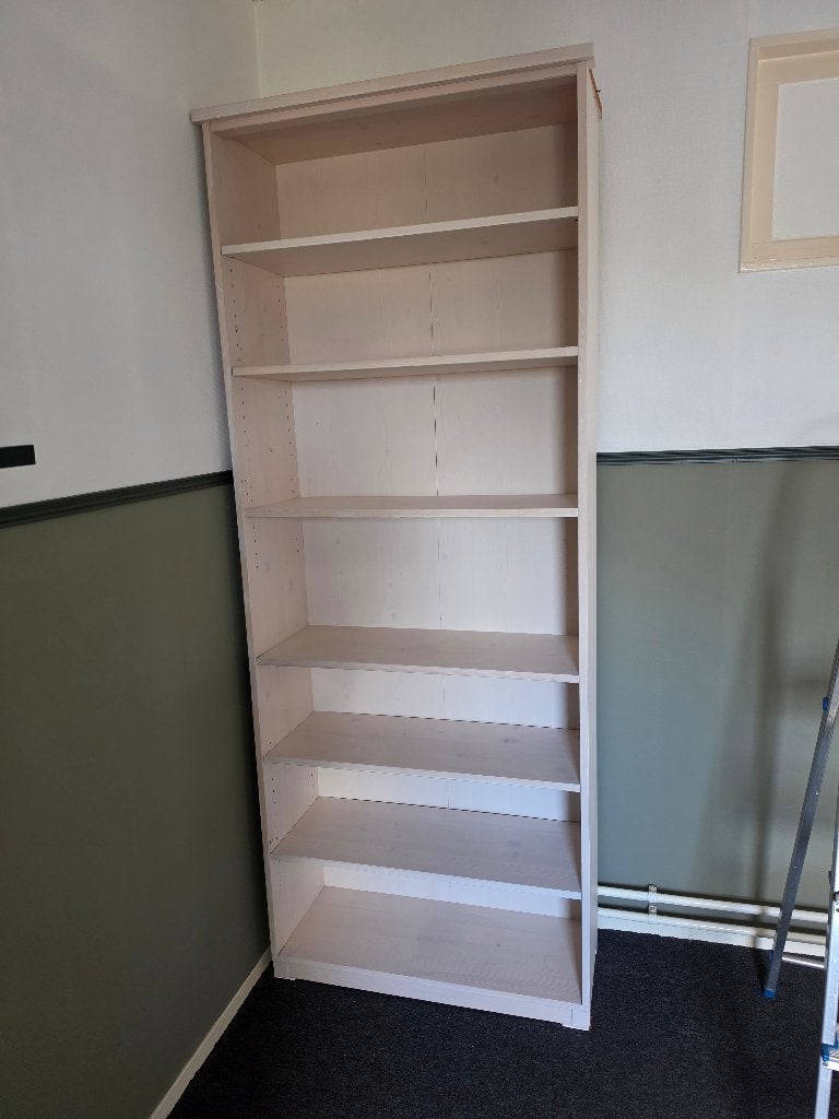 White wash boekenkast/Gratis, Ophalen, Gebruikt
