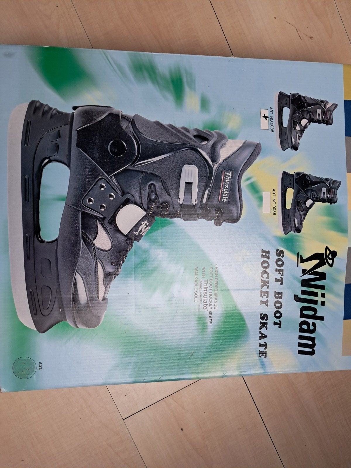 Nijdam ijshockeyschaatsen - Maat 41, Ophalen of Verzenden, Gebruikt, IJshockeyschaatsen, Nijdam