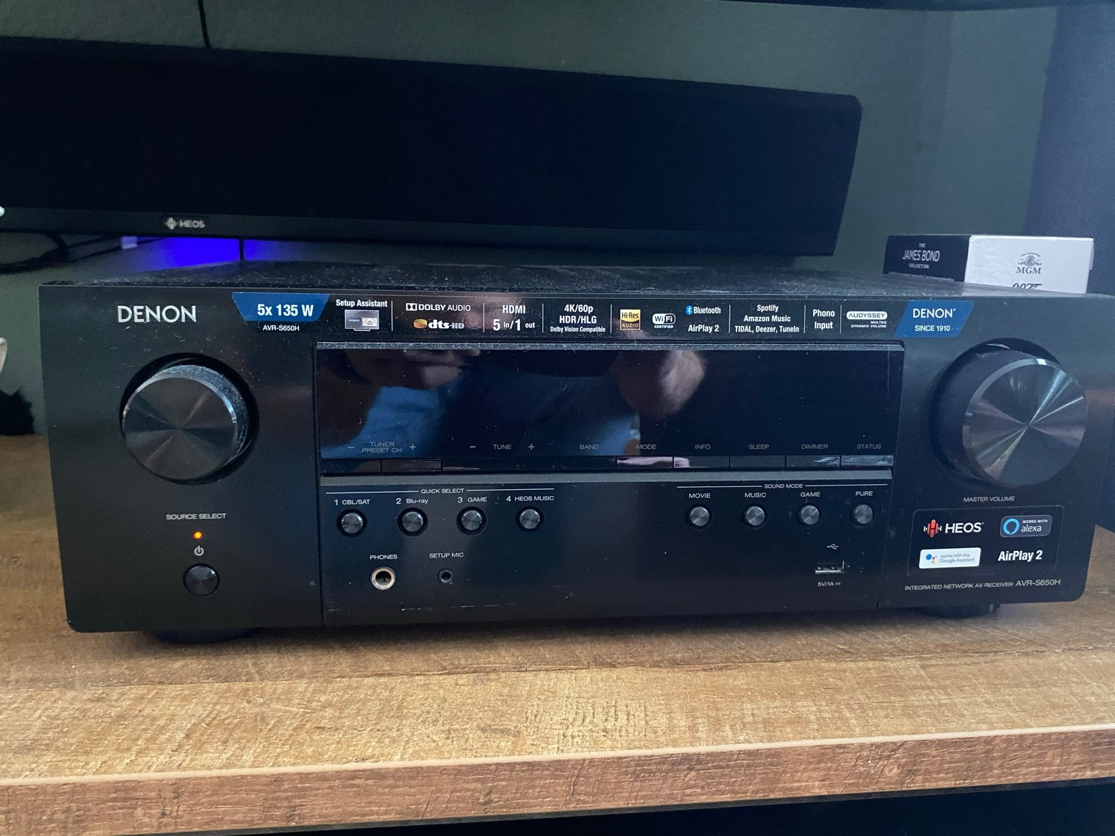 Denon AVR-S650H Receiver met Canton Speakers, Ophalen, Denon, Losse componenten, Zo goed als nieuw