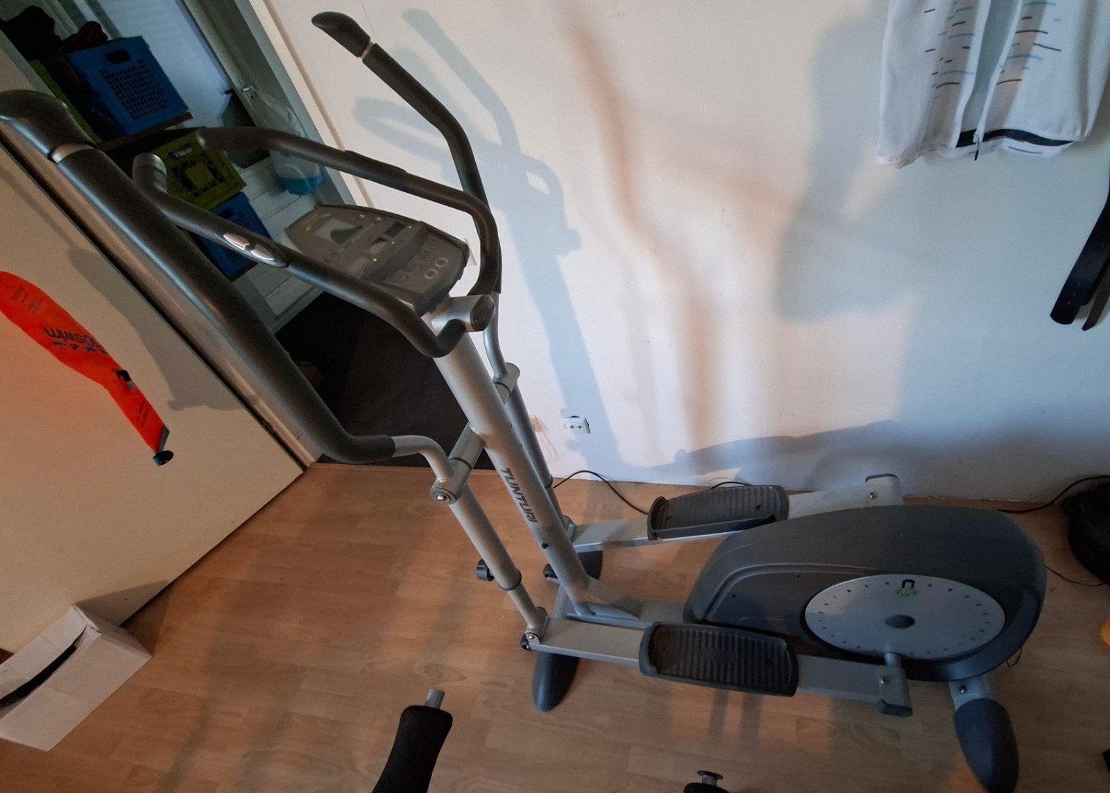 Tunturi crosstrainer c40, Sport en Fitness, Ophalen, Gebruikt, Metaal, Crosstrainer