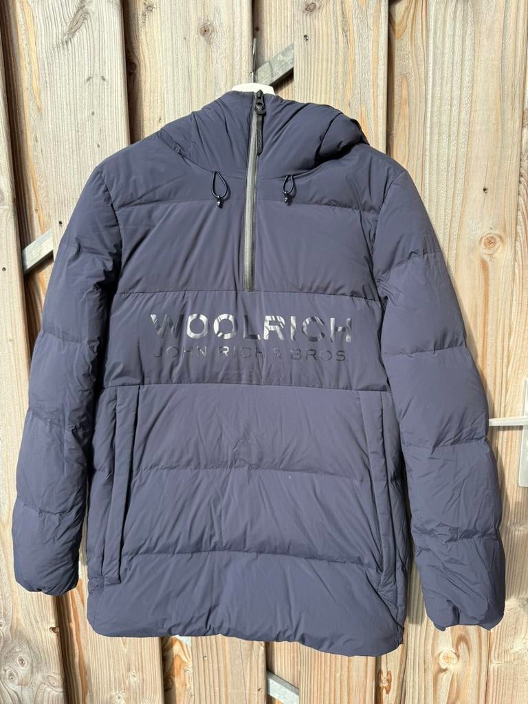 Woolrich Anorak Jas S (RARE), Kleding | Heren, Jassen | Winter, Ophalen of Verzenden, Nieuw, Maat 46 (S) of kleiner, Blauw