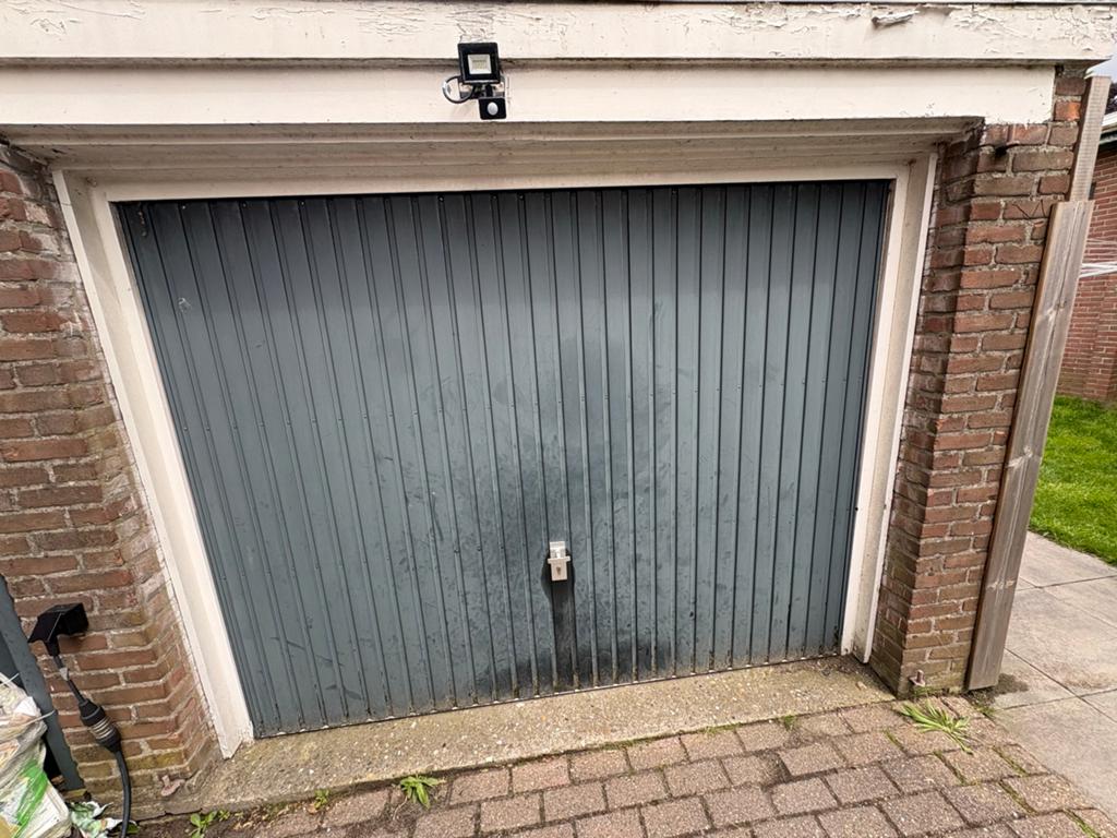 Siebau Garagedeur - Gebruikt, Goede Staat, Ophalen, Kunststof, Gebruikt, 120 cm of meer