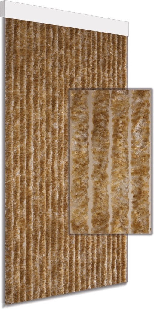 Vliegengordijn/Kattenstaart NIEUW, Ophalen, Beige, Overige stijlen, Nieuw