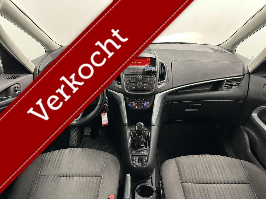 Opel Zafira Tourer 1.4 Cosmo TREKHAAK CRUISE ECC LM., Auto's, Opel, Euro 5, Stof, Parkeersensor, 4 cilinders