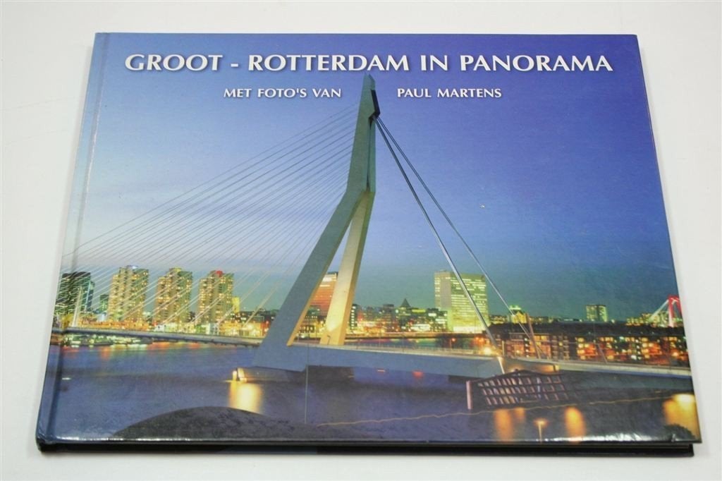 Groot-Rotterdam in Panorama — Fotoboek, Martens 1996, Ophalen of Verzenden, Gelezen, Fotografen