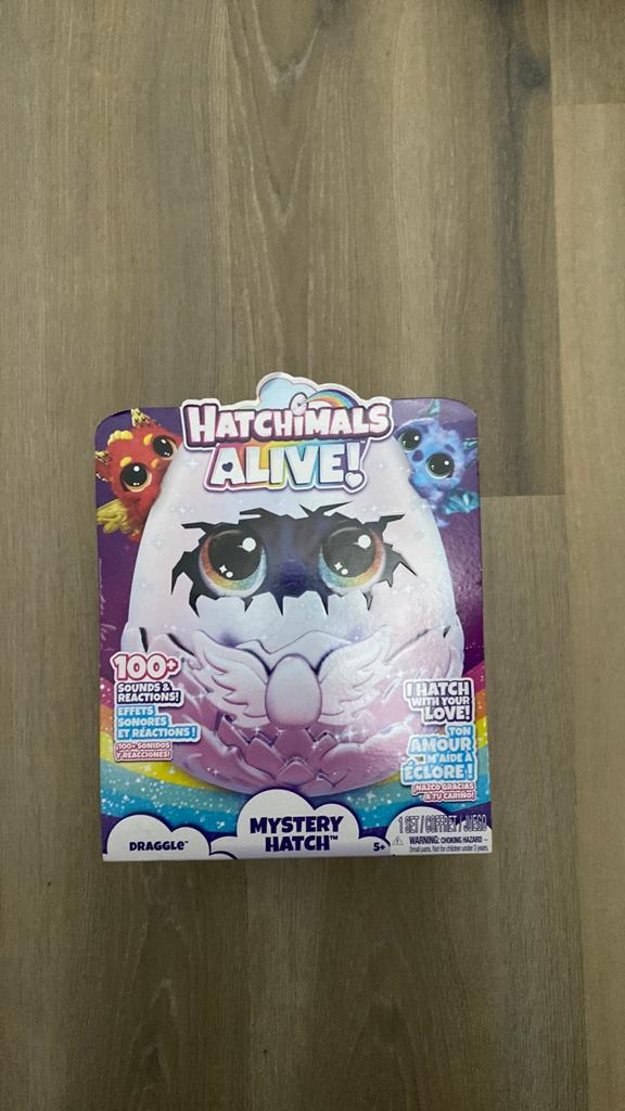 Hatchimals alive! Mystery Hatch draggle, Ophalen of Verzenden, Nieuw, Jongen of Meisje