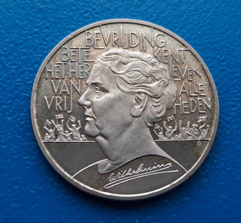 2 1/2 ECU 1995 - Bevrijdings ECU der Nederlanden UNC, Postzegels en Munten, Penningen en Medailles, Overige materialen, Nederland