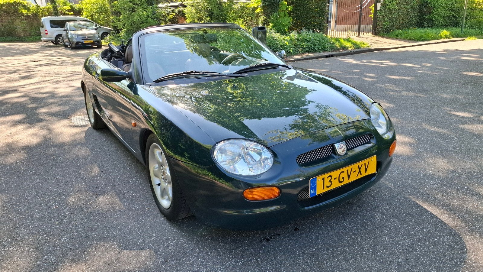 MG F 1.8 I 1999 Groen, Auto's, Achterwielaandrijving, 4 cilinders, Cabriolet, 1796 cc