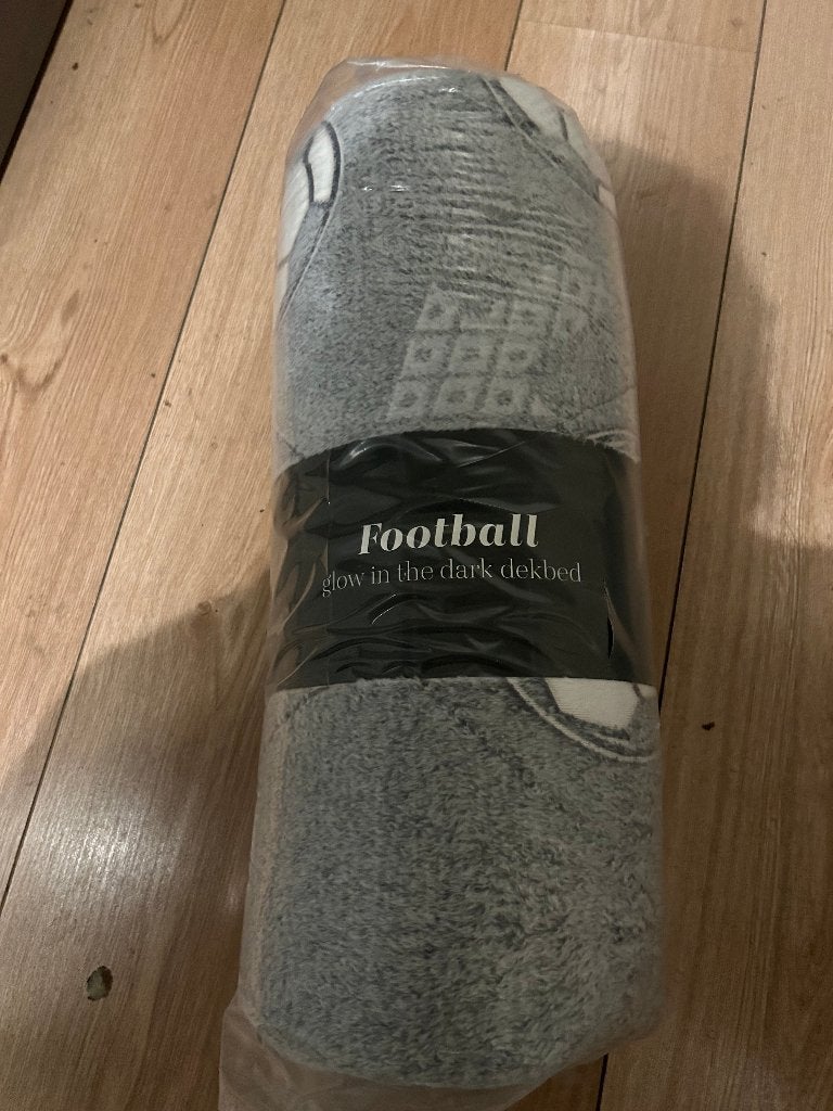 dekbedovertrek voetbal, Ophalen, Dekbedovertrek, Nieuw, Wasbaar