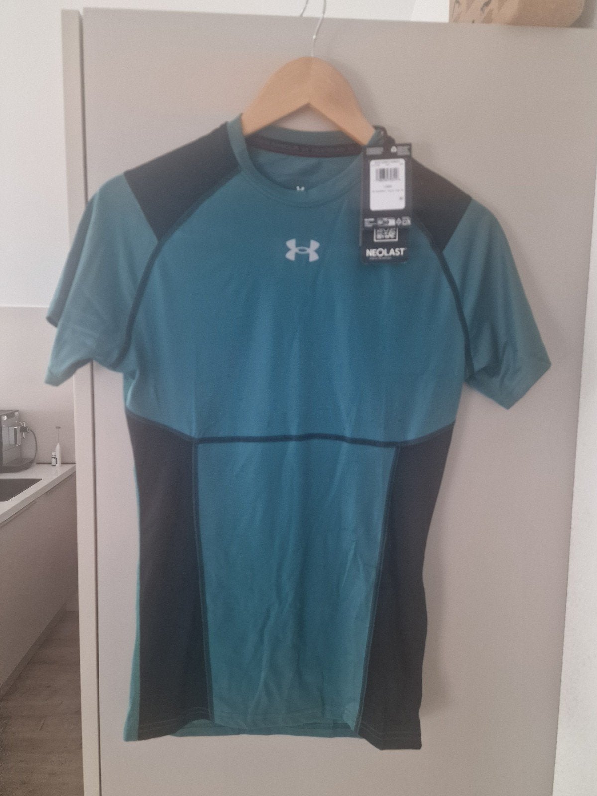 Under Armour compressieshirt nieuw, Kleding | Heren, Ophalen of Verzenden, Nieuw, Blauw, Algemeen