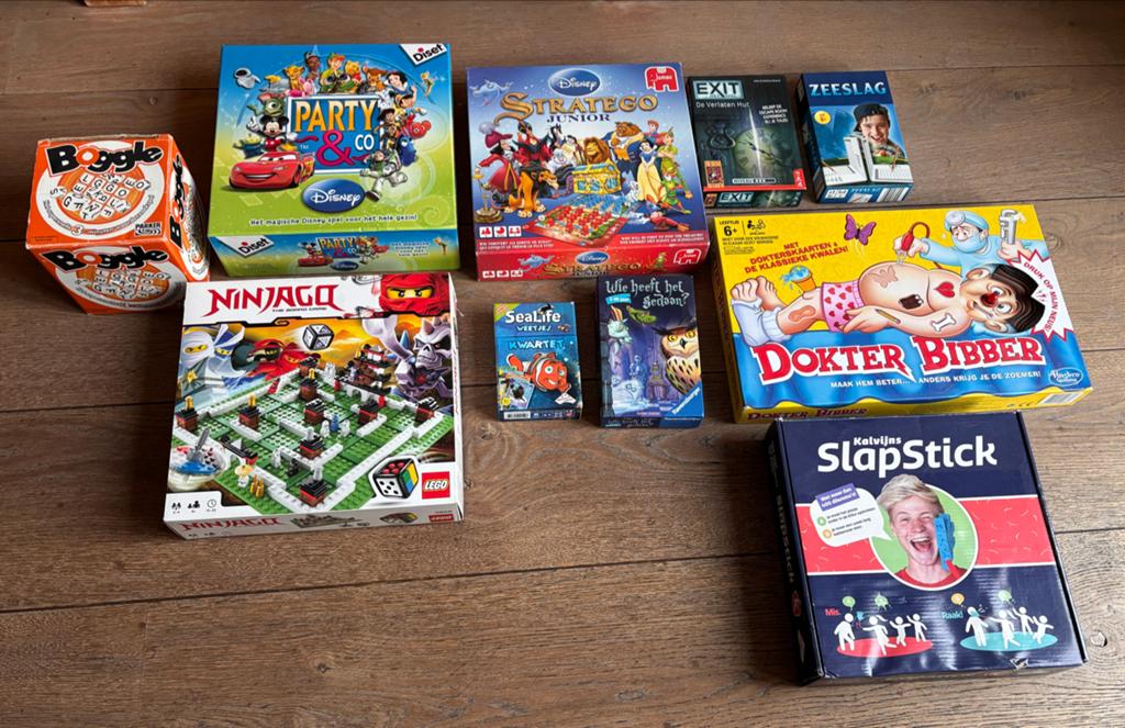 Diverse gezelschapsspellen, Hobby en Vrije tijd, Gezelschapsspellen | Bordspellen, Een of twee spelers, Ophalen, Gebruikt